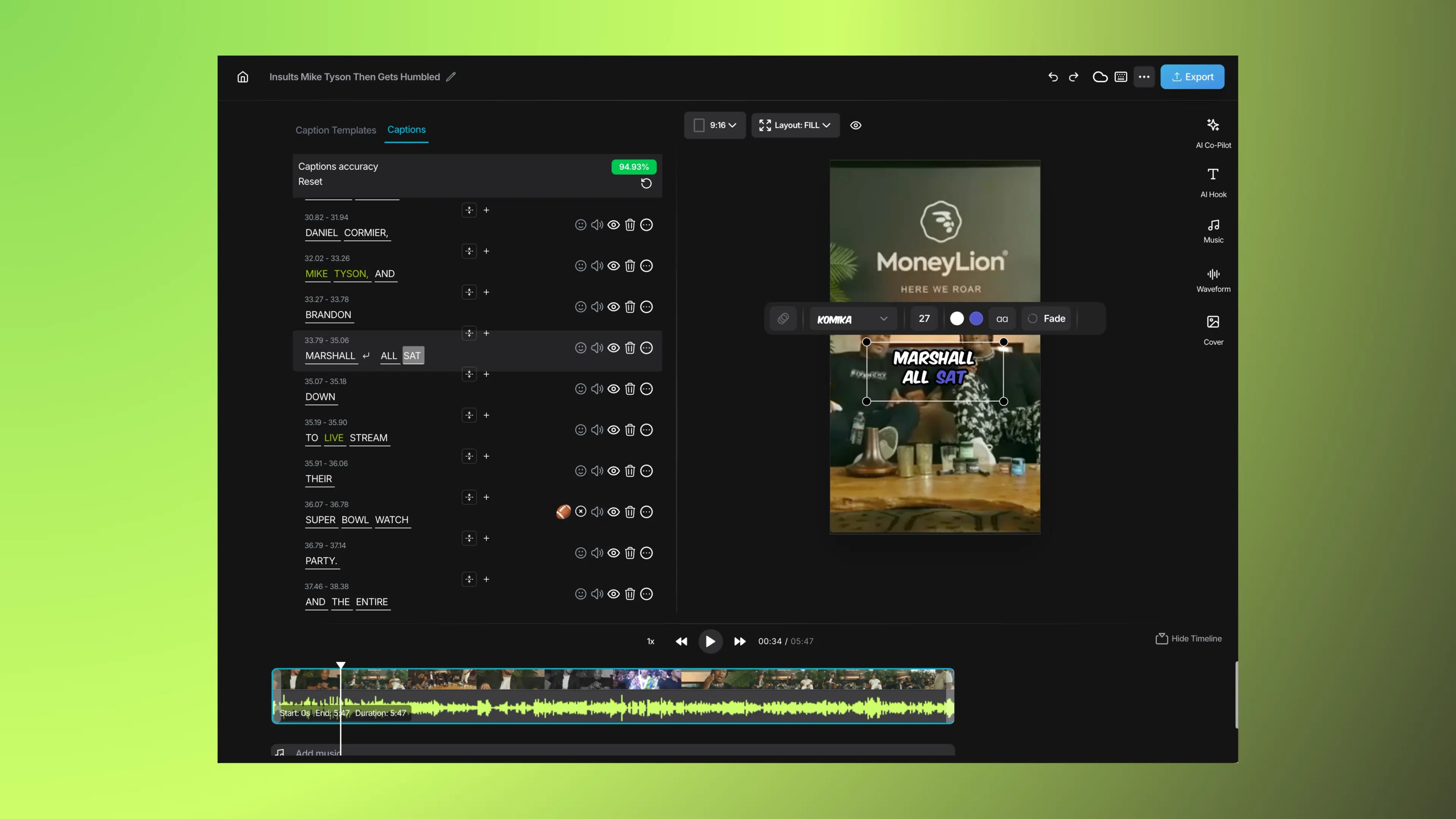 Your AI Video Editing Studio